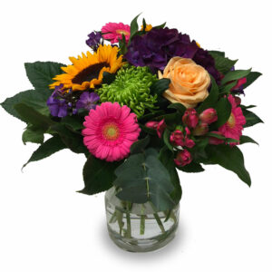 Bouquet rond estival