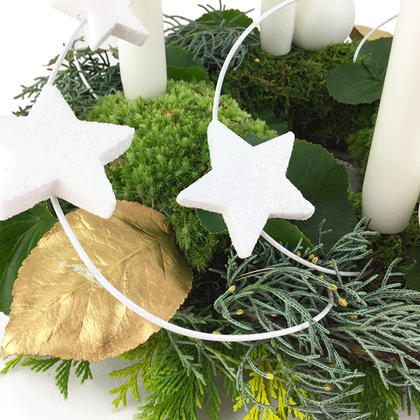 Couronne de l'Avent étoiles filantes – Image 2