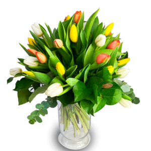 Bouquet de tulipes à Strasbourg