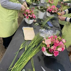 Atelier : On ne peut pas résister aux roses !!!